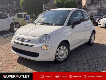 FIAT 500 1.0 FireFly Hybrid 70cv Cult