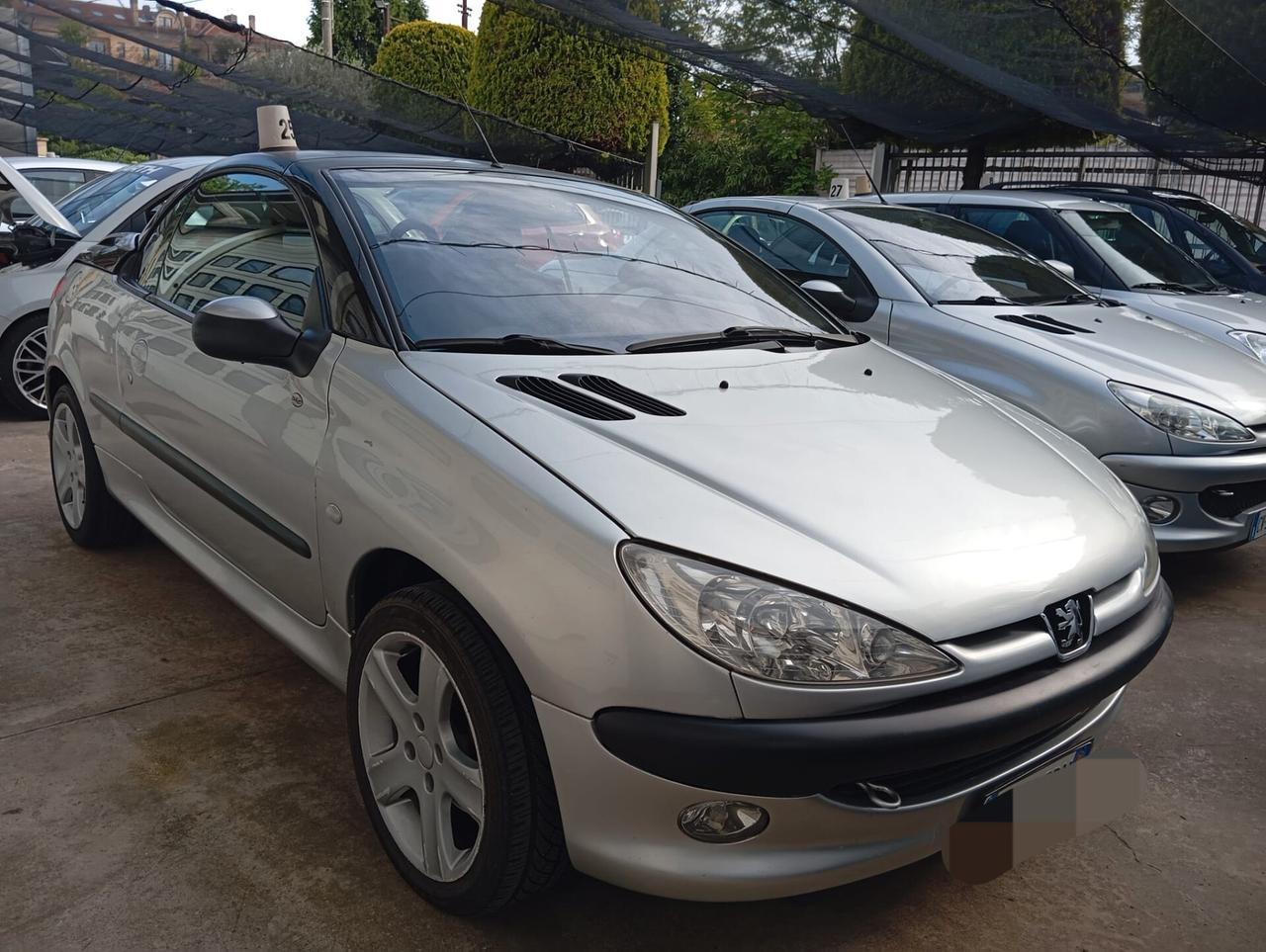 Peugeot 206 1.6 16V CC CABRIO tagliando compreso