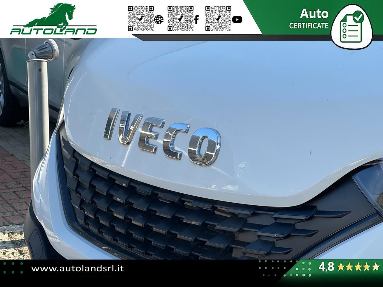 IVECO Daily 35 S14 D 3750 Doppia Cabina - WEBASTO - Clima Automatico - Gancio - Traino