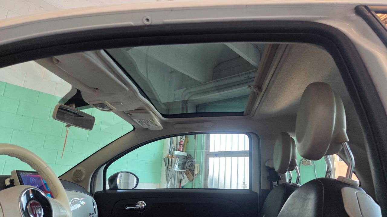 Fiat 500 1.2 GQ interni pelle