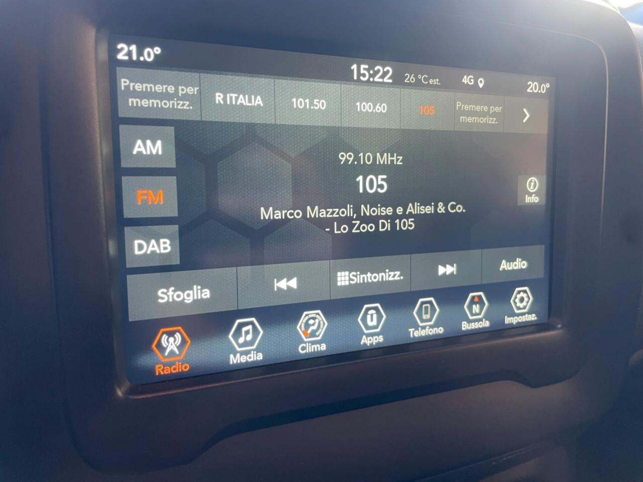 Jeep Renegade UNICO PROPRIETARIO - SERVICE CASA MADRE