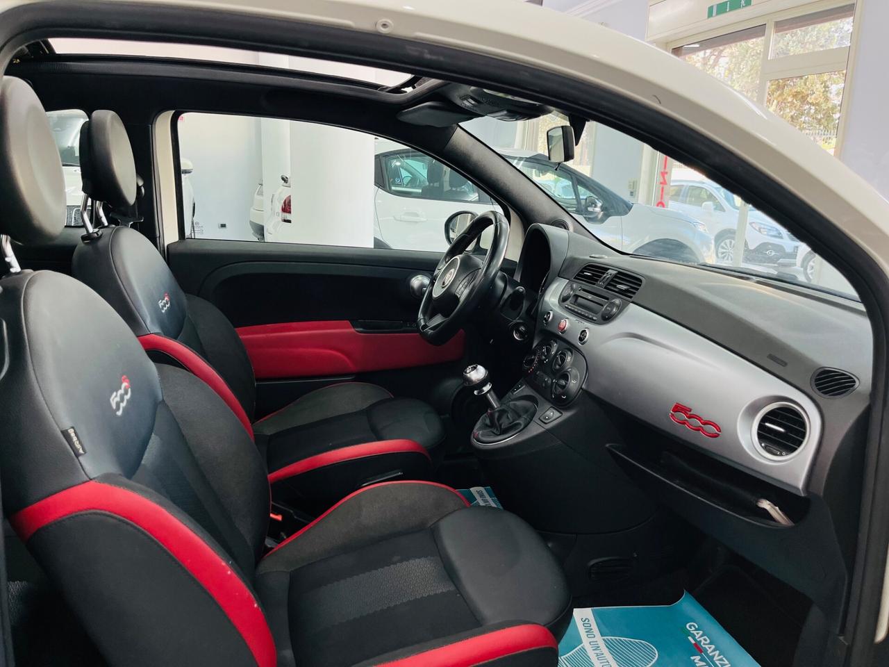 Fiat 500S cabrio 1.2 benzina 69cv anno 2014
