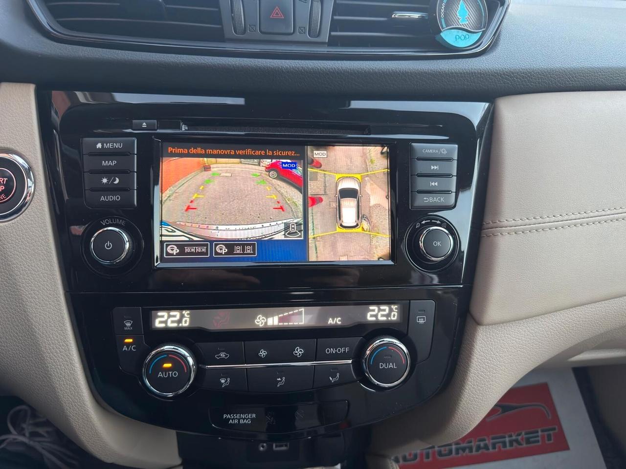 Nissan X-Trail 1.7 dci Tekna 2wd x-tronic 360° TETTO PELLE