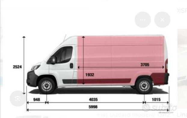 Fiat ducato L3 H2
