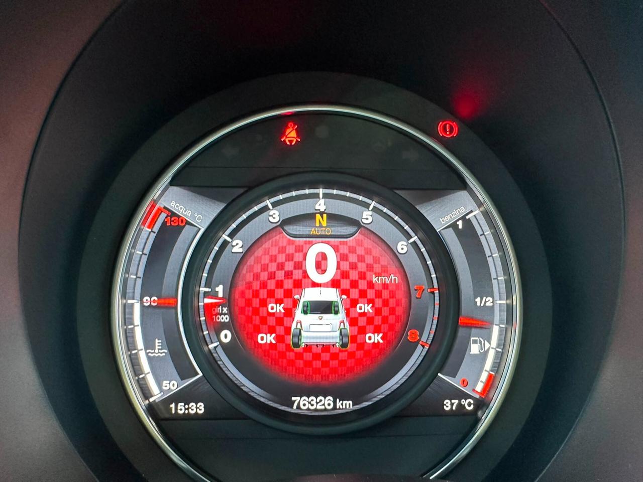 Abarth 595 1.4 Turbo T-Jet 180 CV COMPETIZIONE/ TETTO/ SENSORI/ PELLE/ CARBONIO/ PROMO