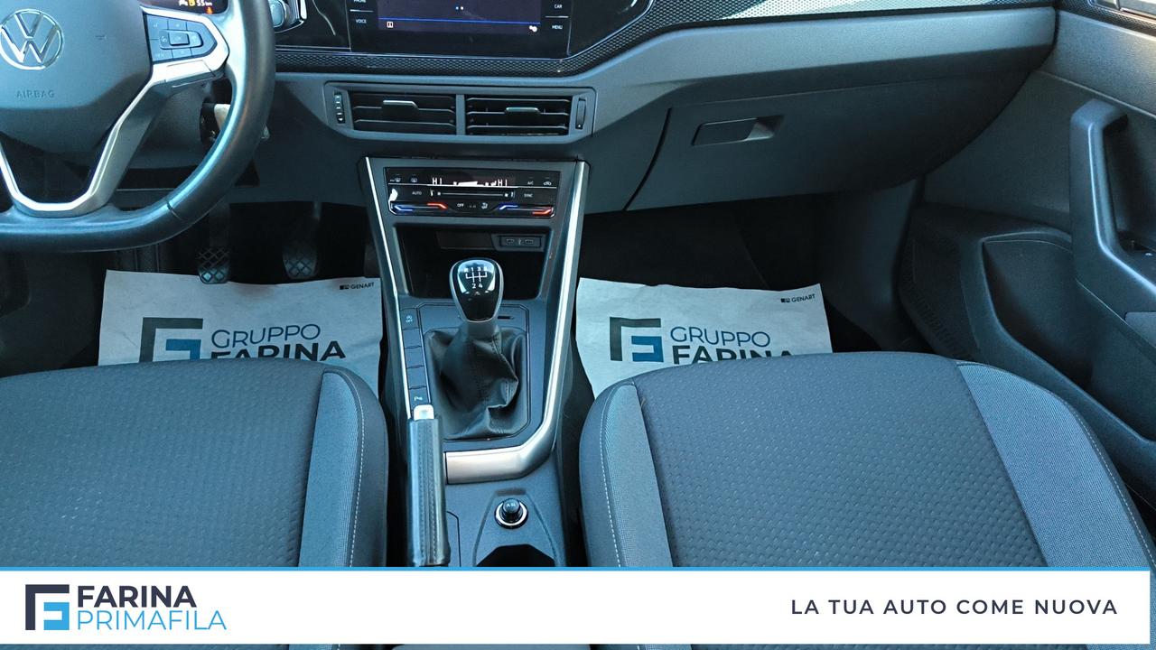 VOLKSWAGEN Taigo - Taigo 1.0 tsi Life 95cv