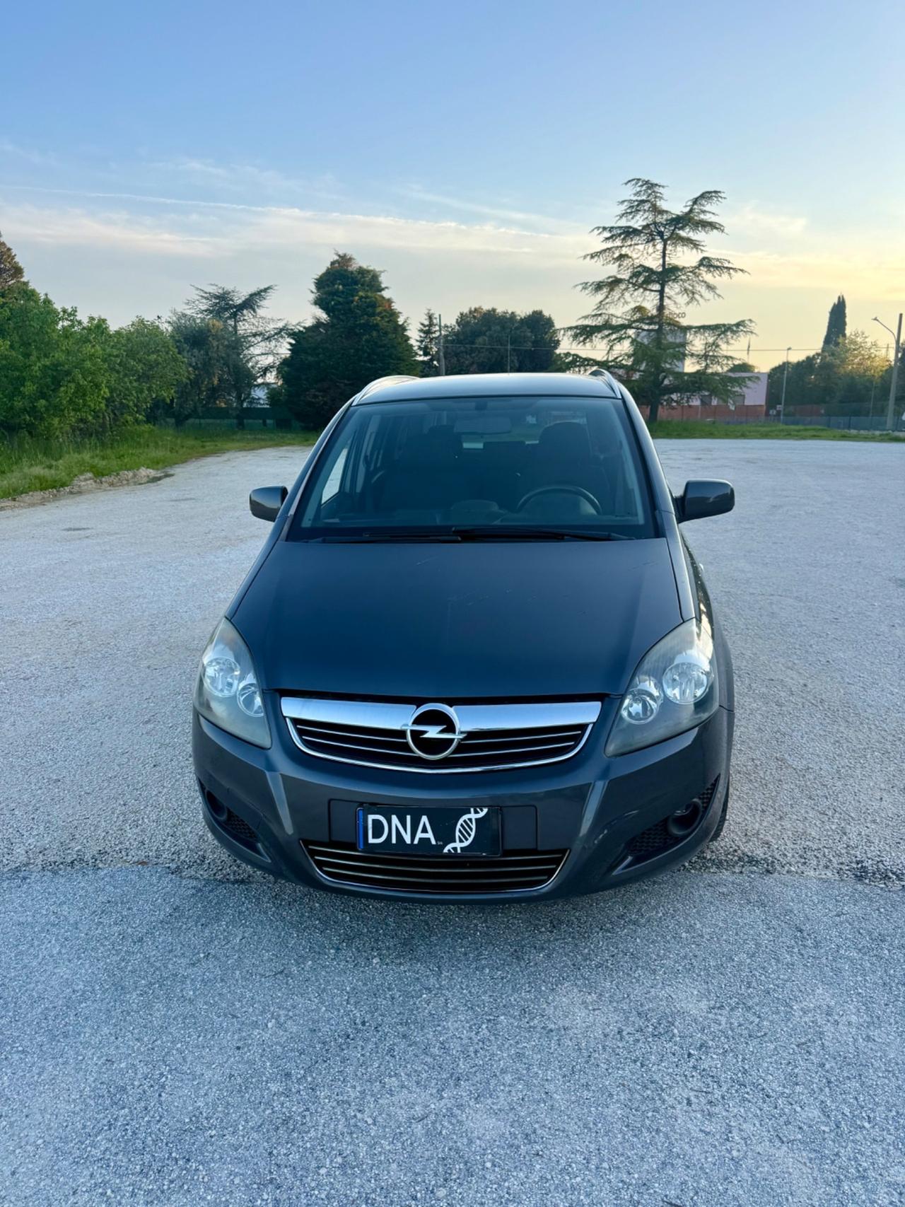 Opel Zafira ECOm 7posti 1.6 turbo benzina metano