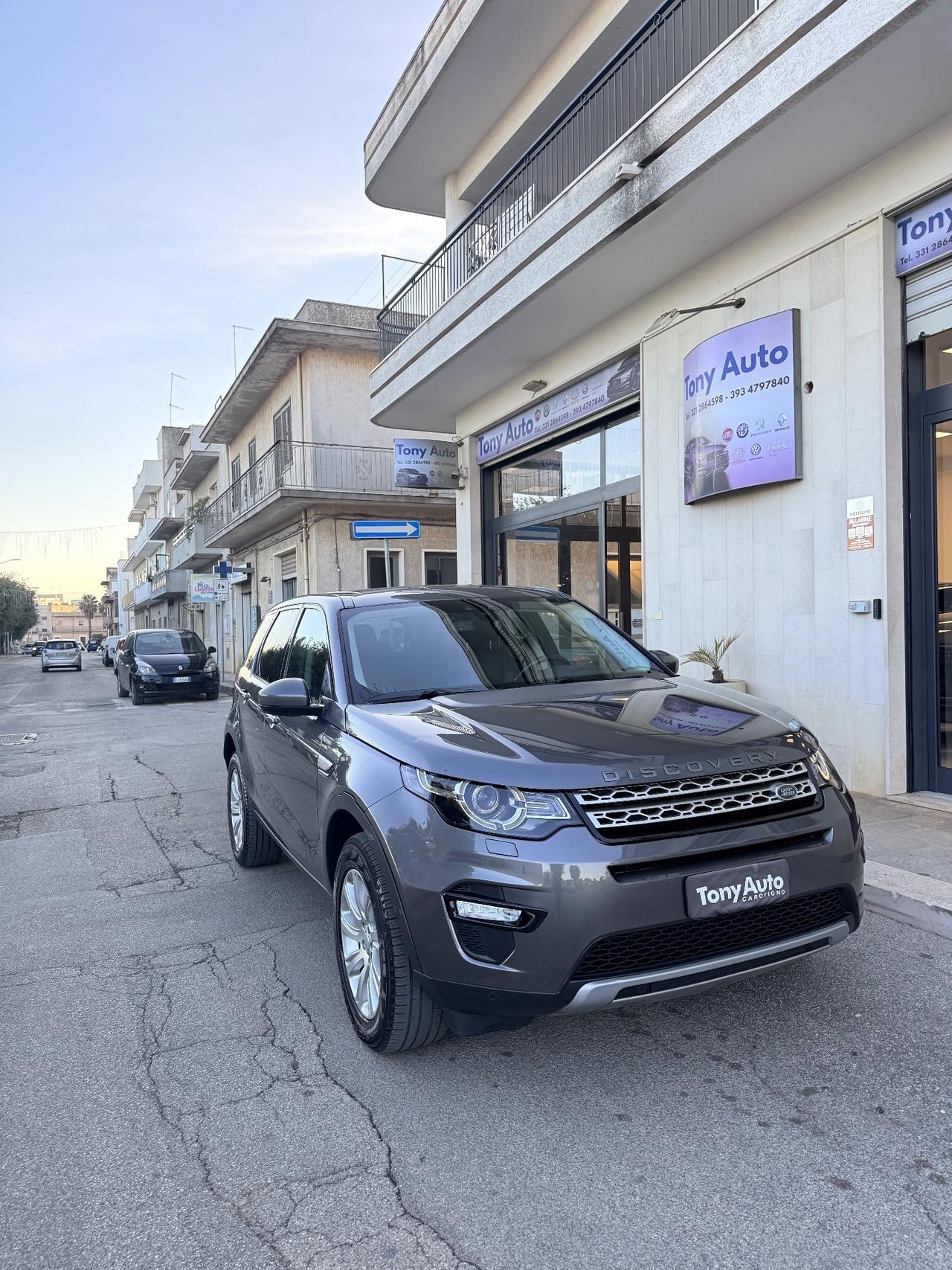 Land Rover Discovery Sport 2.0 TD4 150 CV Auto HSE KM CERTIFICATI,CON NAVI,FULL LED, ANDROID AUTO,TELECAMERA,PELLE