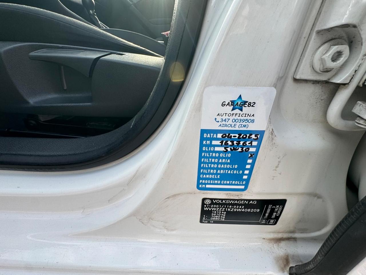 Volkswagen Golf 2.0 TDI 140CV DPF 5p. Comfortline