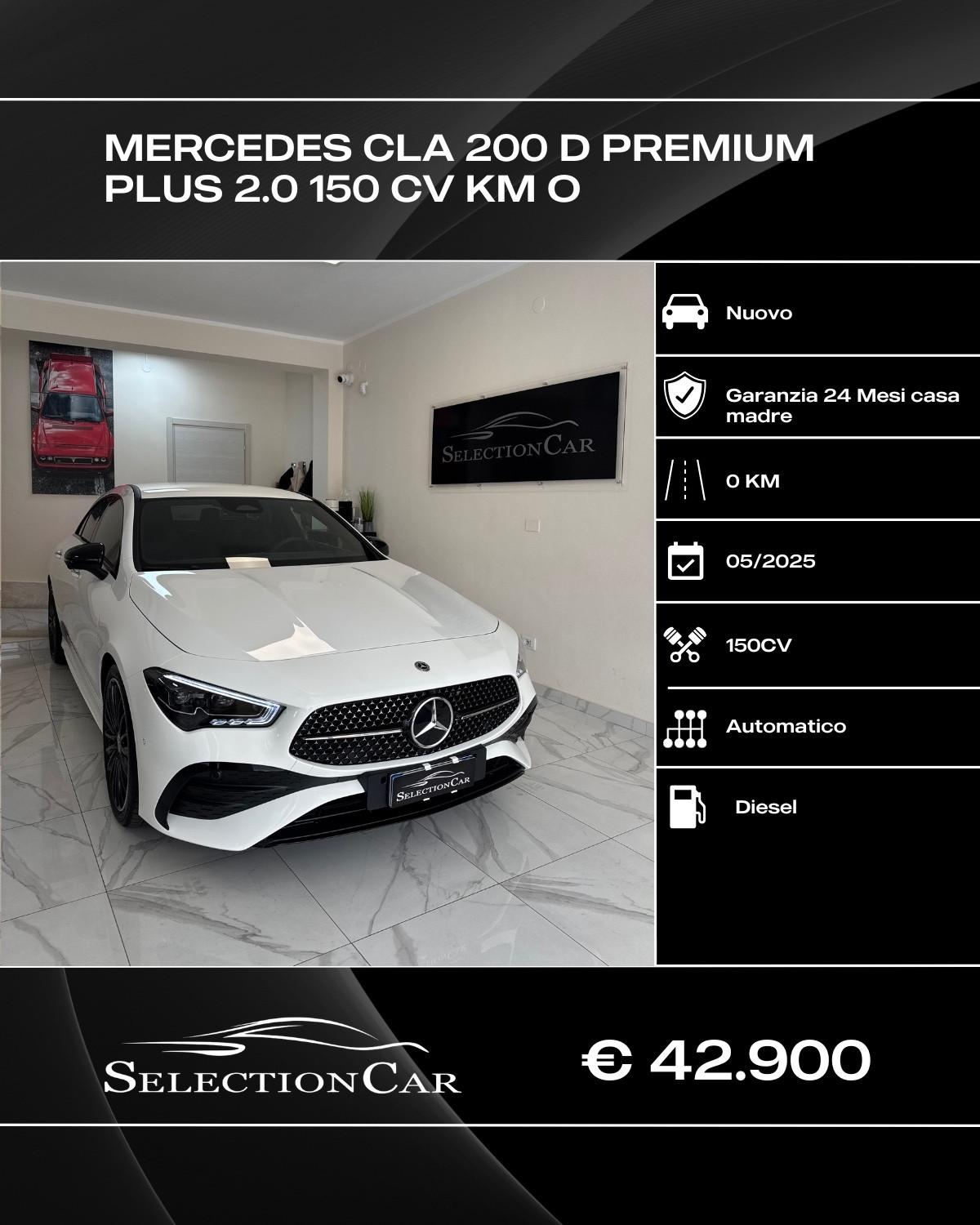 Mercedes-benz CLA 200 CLA 200 d Automatic AMG Line Premium Plus