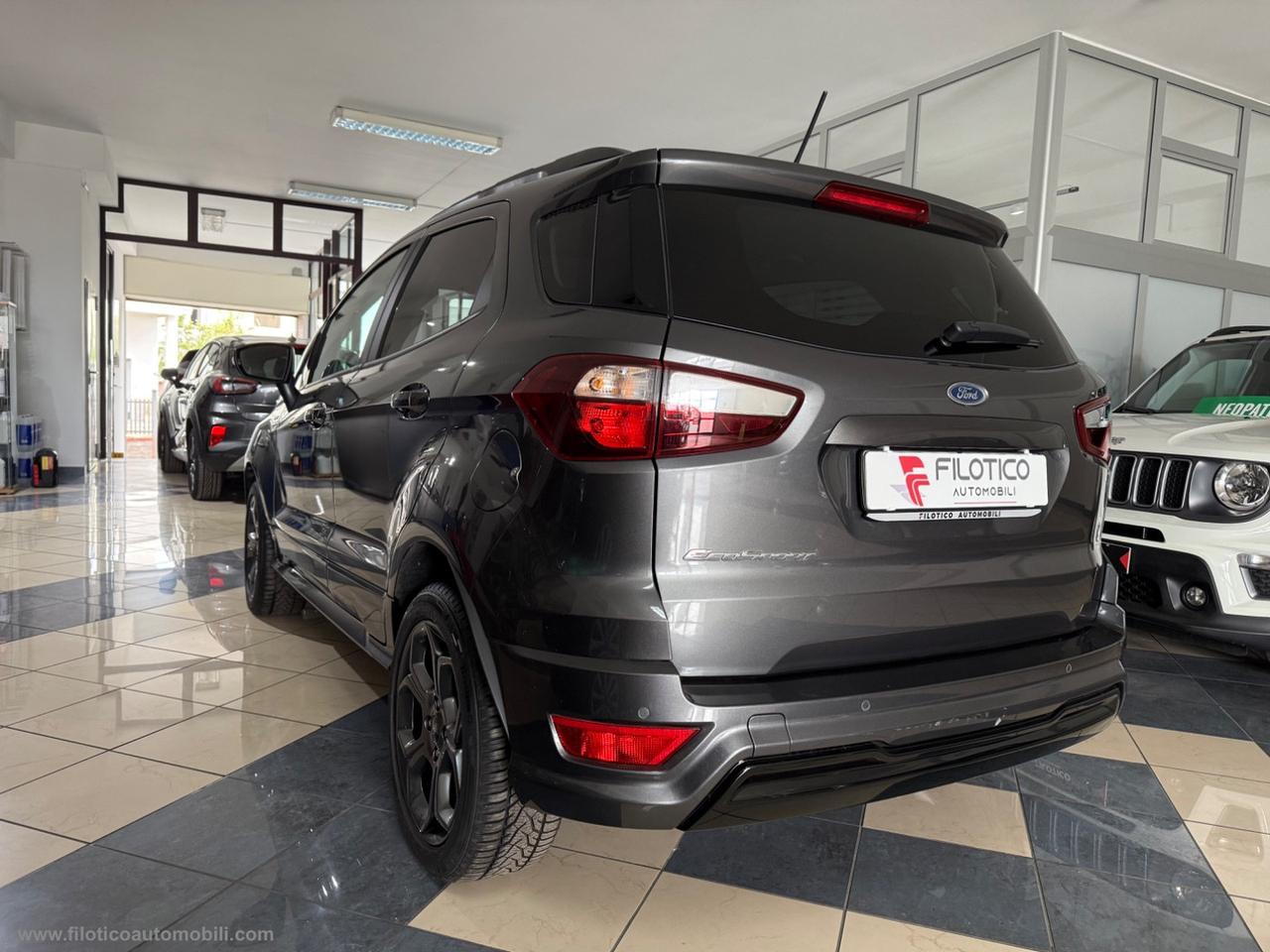 FORD EcoSport 1.0 EcoBoost 125 CV S&S ST-Line CARPLAY - PELLE ALCANTARA KM 54.613