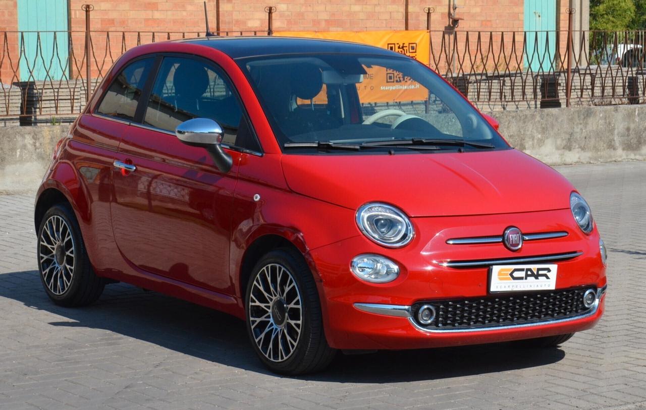 Fiat 500 1.0 Hybrid Red