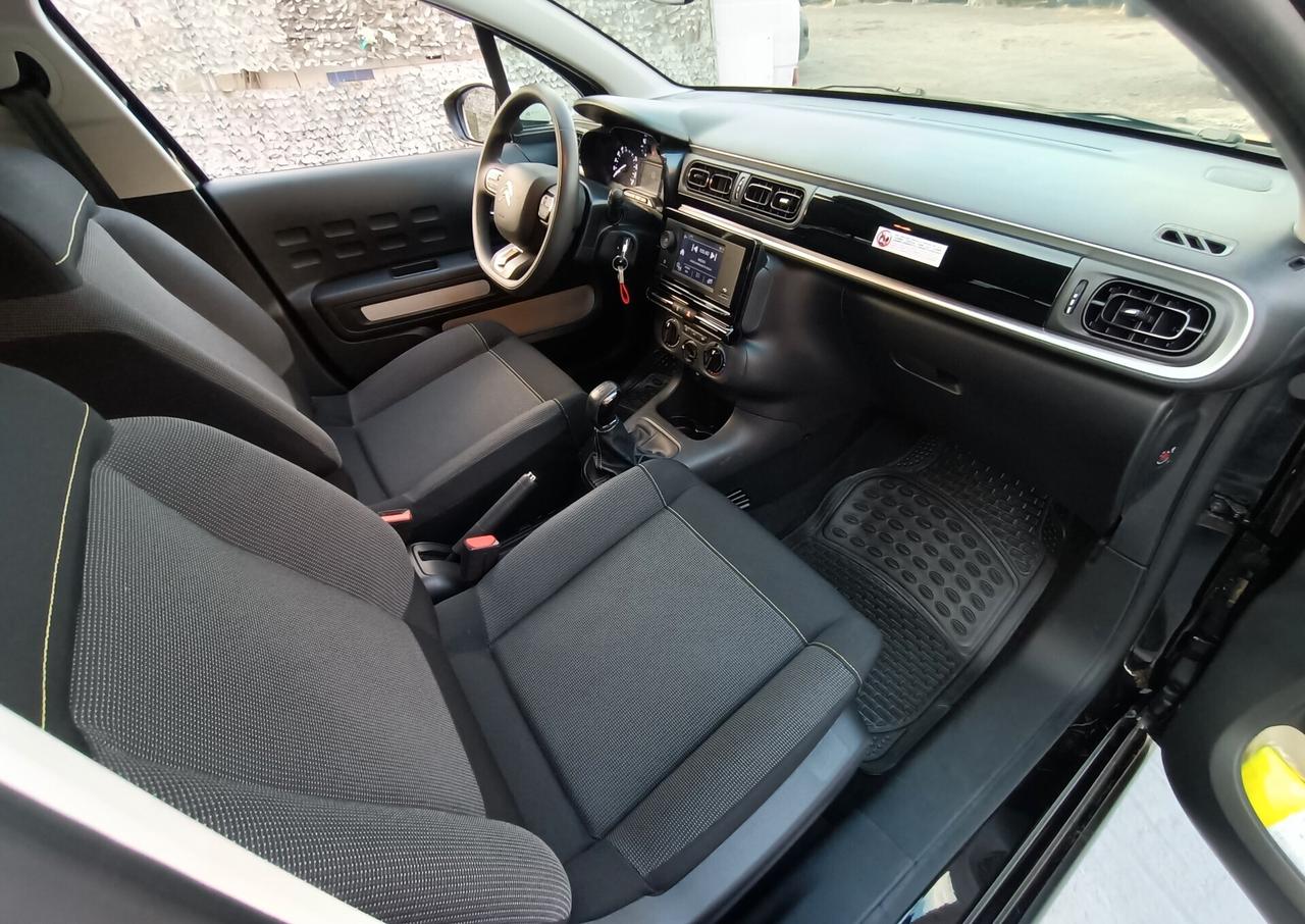 Citroen C3 1.2 PureTech 83 S&S 2024 KM22000 ZAMPOGNAUTO CT