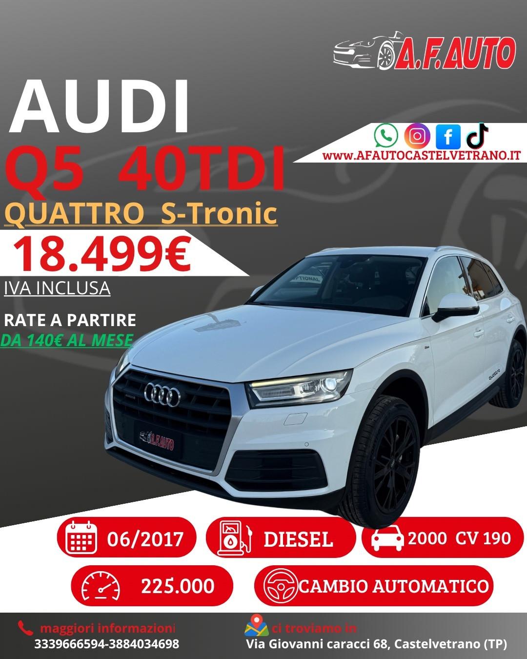 Audi Q5 2.0 TDI 190 CV quattro S tronic