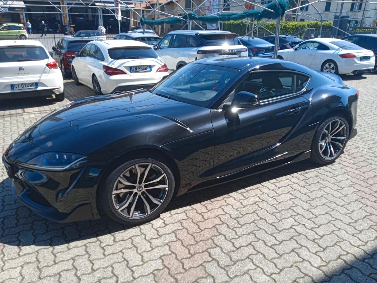Toyota Supra SPEEDWAY ANDORID AUTO APPLE CAR PLAY CRUISE ADATTIVO 19" RETRO CAMERA SENS PARK PRONTA CONSEGNA
