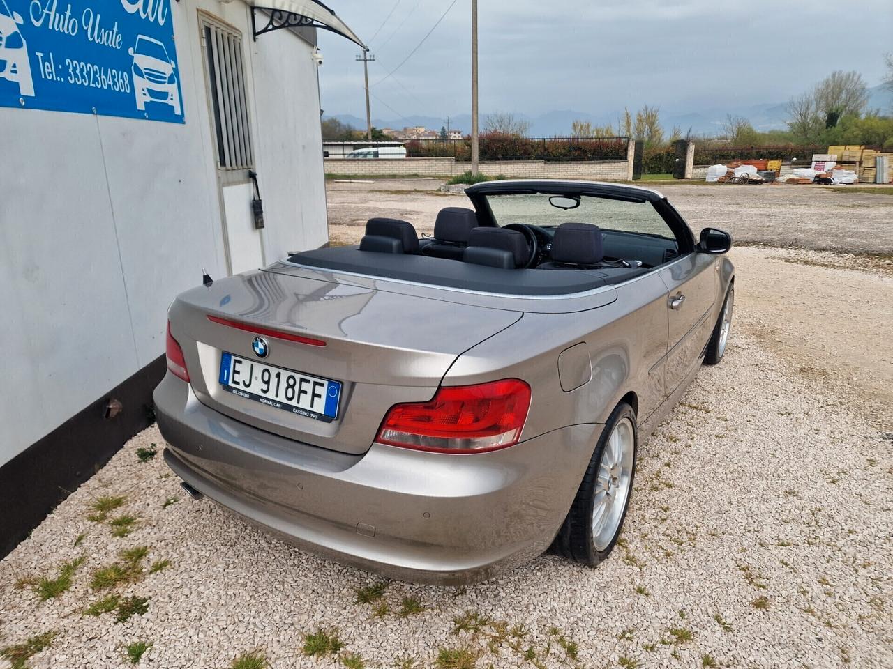 Bmw 118d 2.0 143CV Cabrio Futura "Tagliandi Bmw"