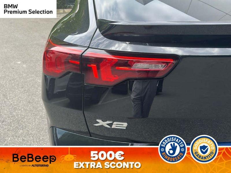 BMW X2 XDRIVE 20D 48V MSPORT AUTO