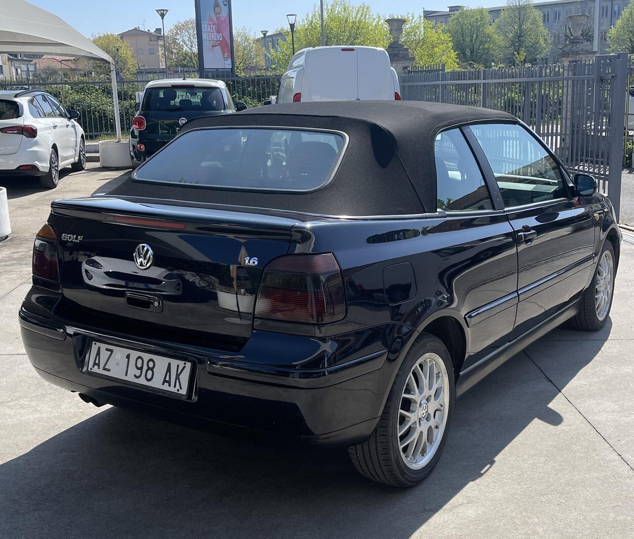 VW Golf 1600 Cabriolet 3 porte ASI - CRS
