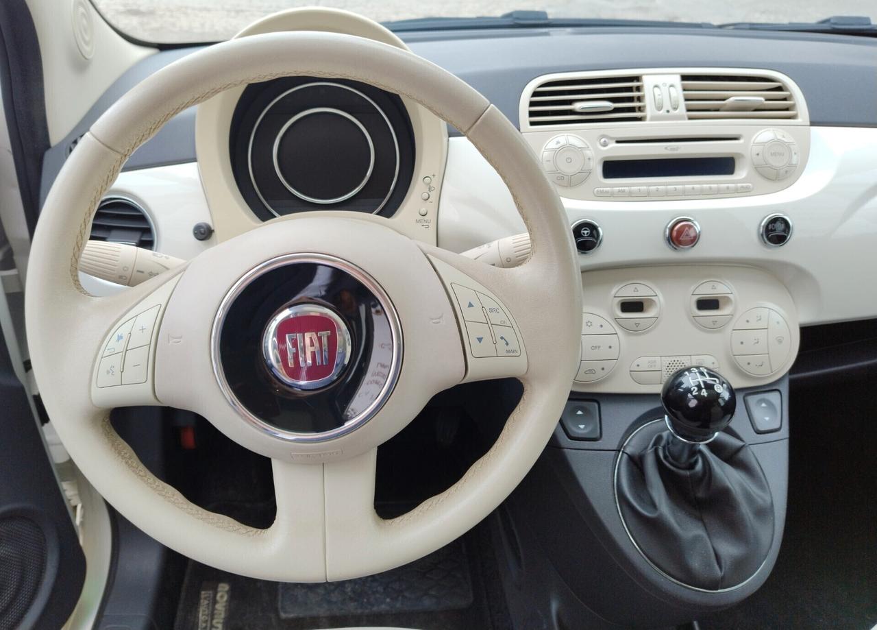 Fiat 500 1.2 Lounge 69CV NEOPATENTATI - 2015