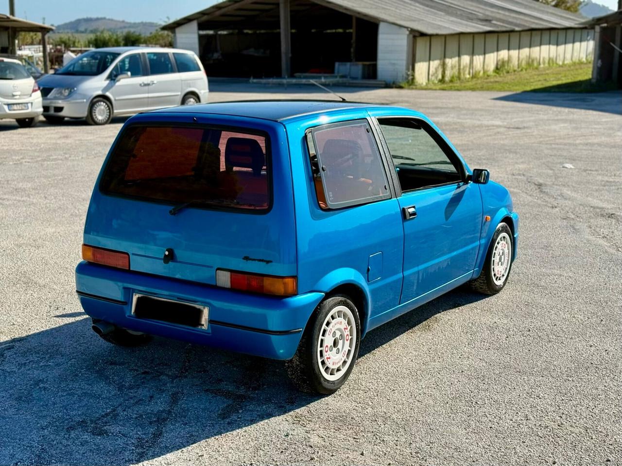 Fiat Cinquecento Sporting personalizzata cerchi OZ