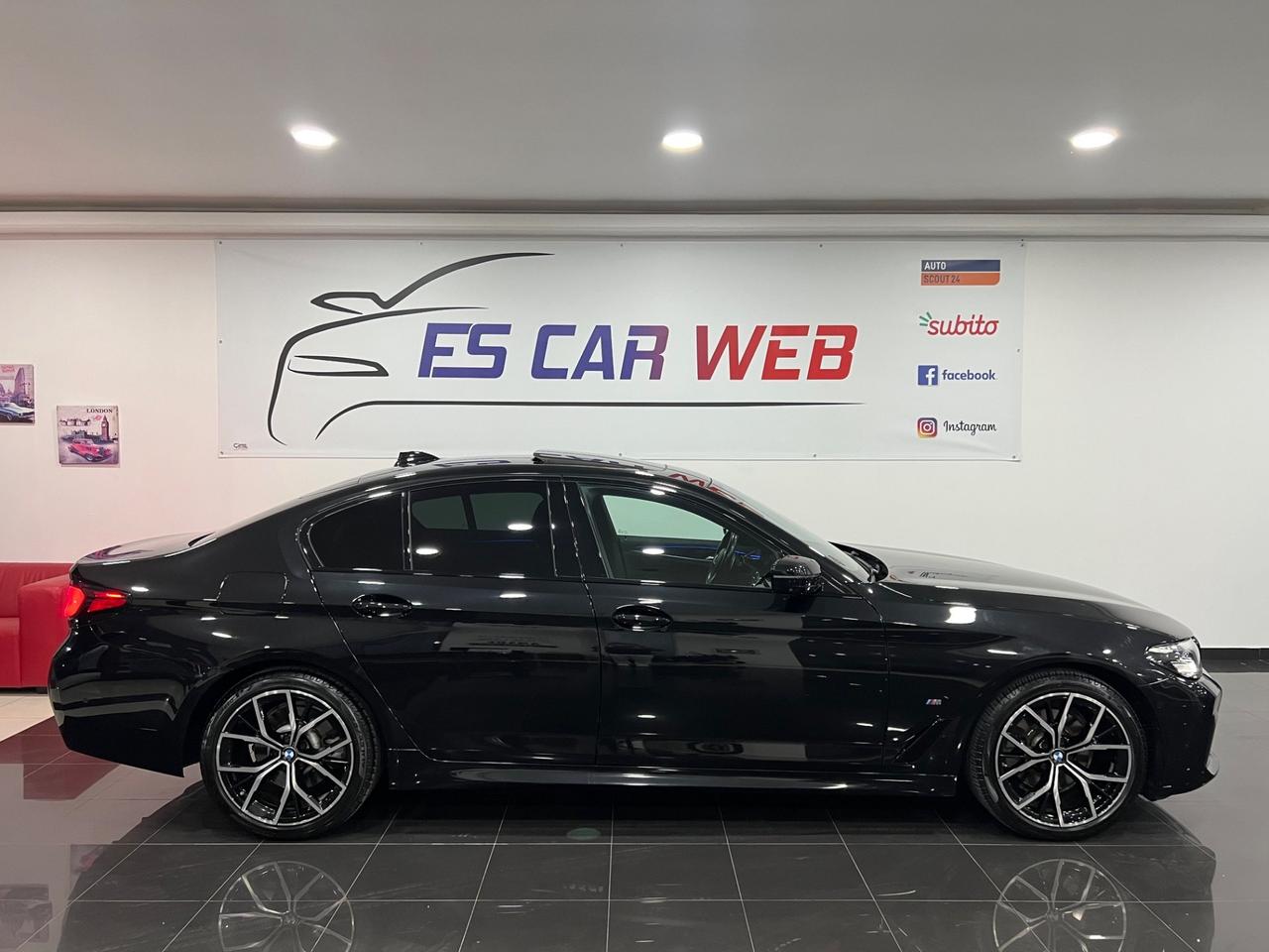 BMW 520d mhev XDrive 48V MSport auto 190 cv