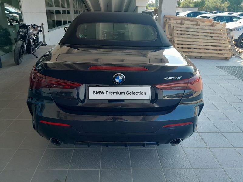 BMW Serie 4 420d Cabrio mhev 48V MSport Pro auto