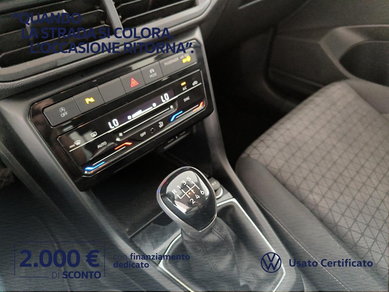 Volkswagen T-Cross 1.0 tsi sport 110cv