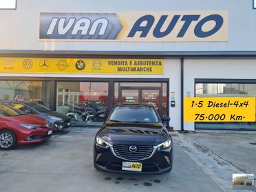 MAZDA CX-3 1.5 Diesel-4WD-Euro 6B-Neopatentati