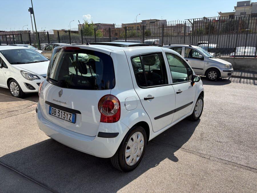 renault modus 1.2 tetto apribile certificata nuova