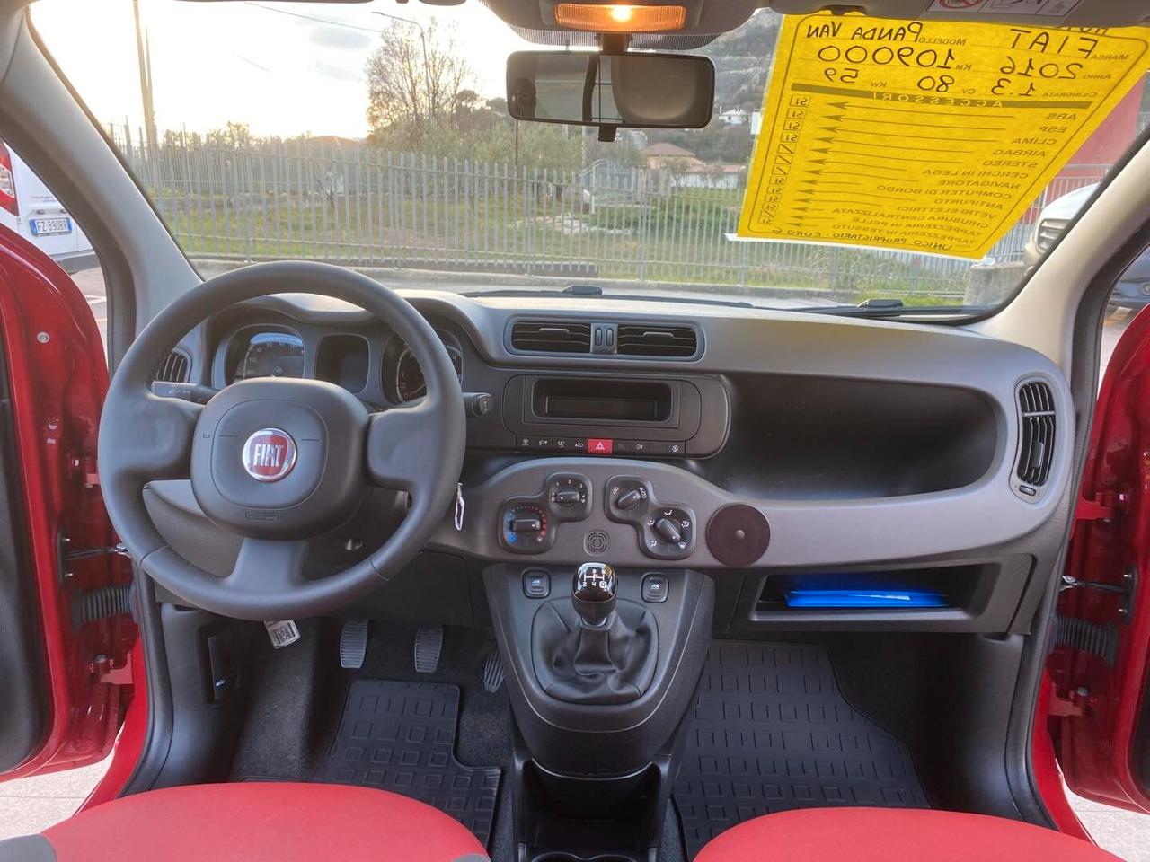 Fiat Panda Van 1.3 MJT 80 CV Autocarro 2 posti