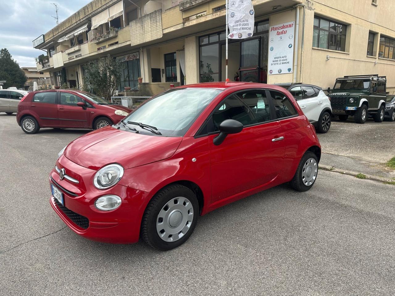 Fiat 500 1.0 Hybrid Red
