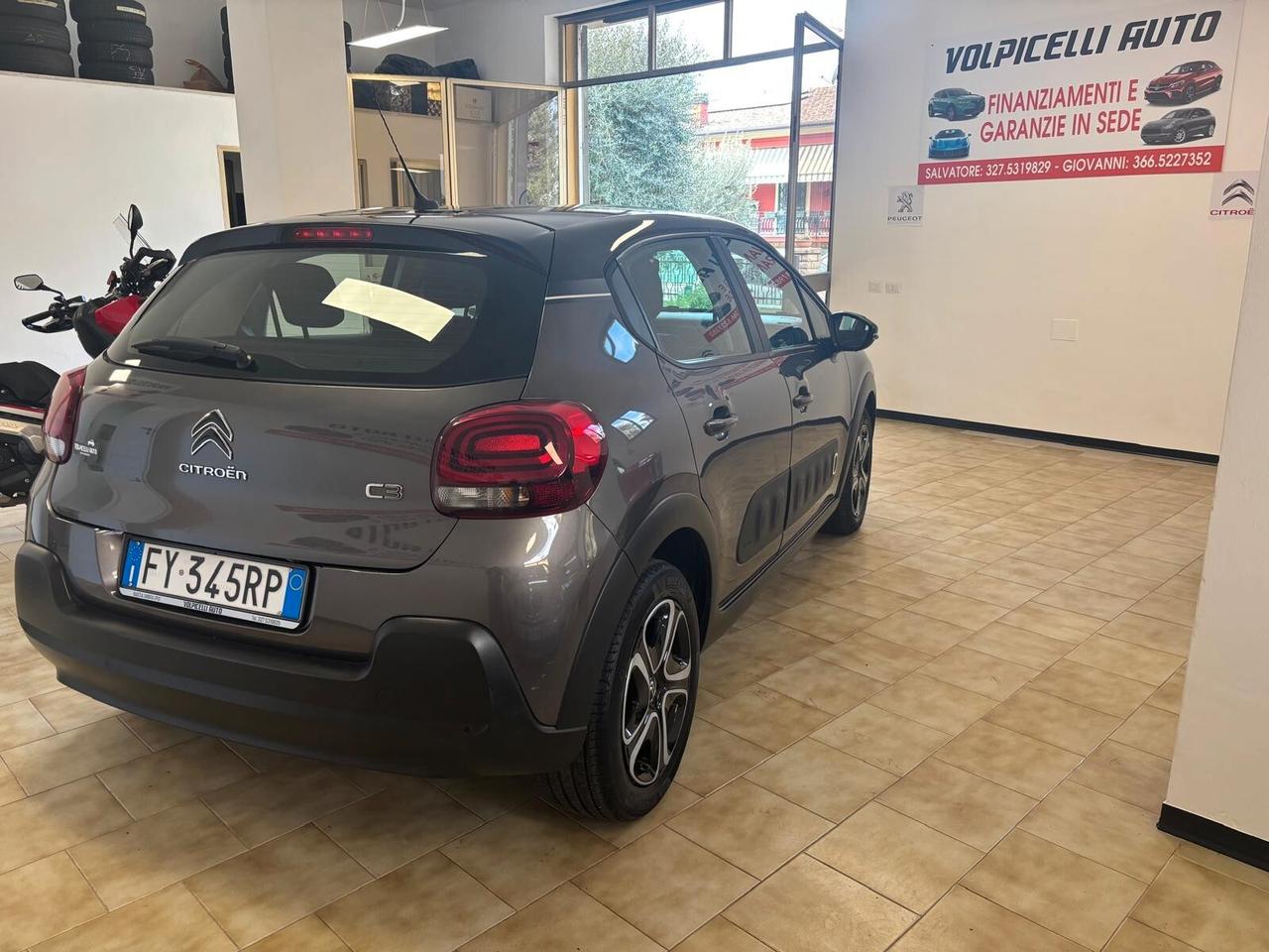 CITROEN C3 ANNO 2019 BZ 1.2 ADATTA NEOPATENTATI KM 63 MILA