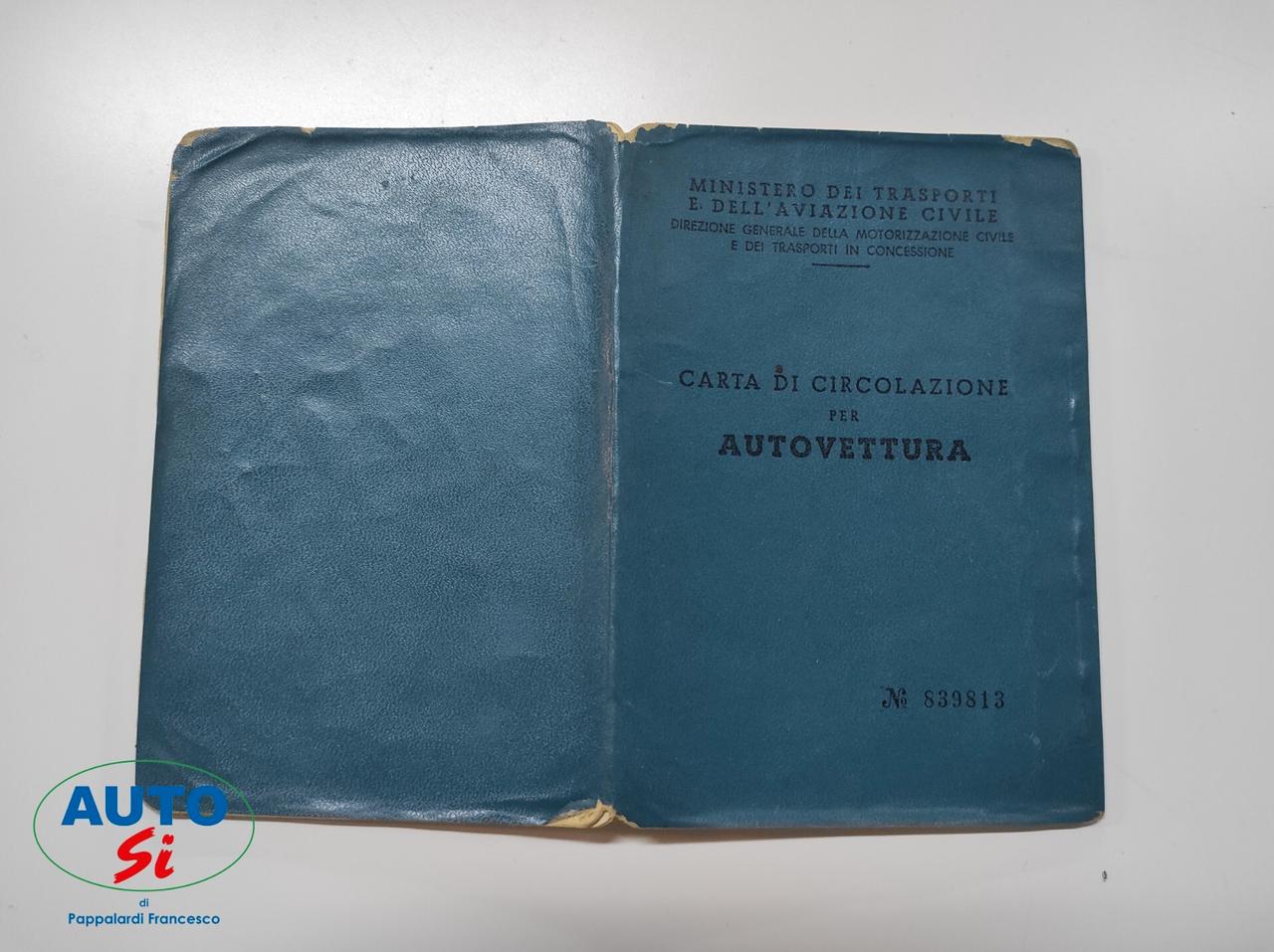 Fiat 500L ANNO 1971 - ISCRITTA ASI - CARTA ORO