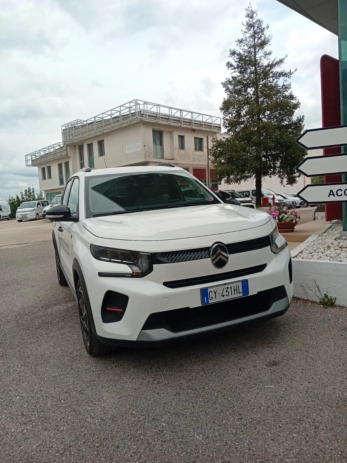 Citroen C3 e-C3 motore elettrico 113 CV Max