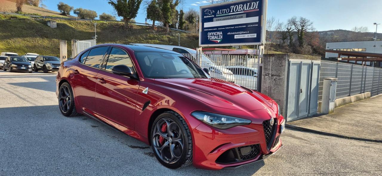 Alfa Romeo Giulia 2.9 V6 Bi-Turbo AT8 Quadrifoglio DA COLLEZIONE KM 0