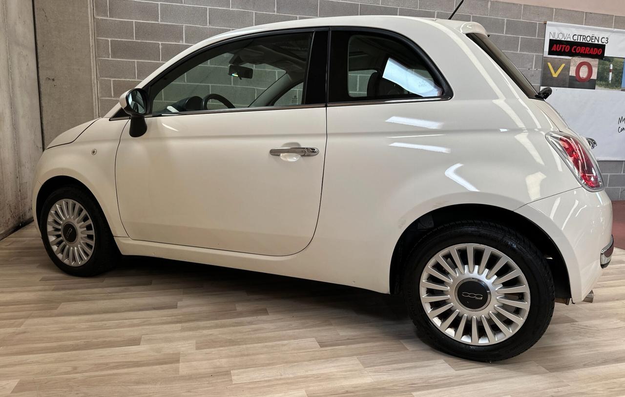 Fiat 500 1.2 Lounge 69cv 2010 ok neop.