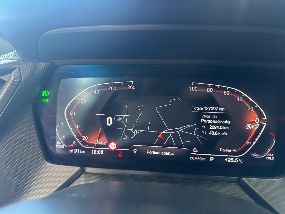 BMW Serie 1 116d M-SPORT TETTO/ LED/ LUCI AMBIENT/
