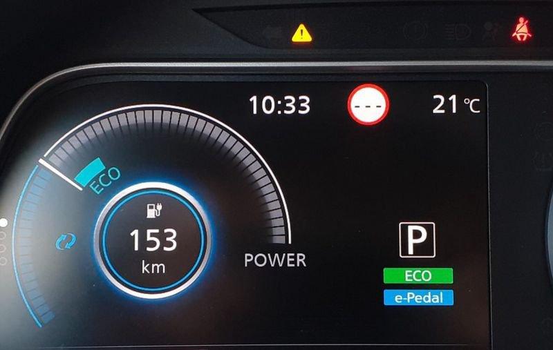 Nissan Leaf N-CONNECTA 40 kWh KM CERTIFICATI-GARAN UFFICIALE