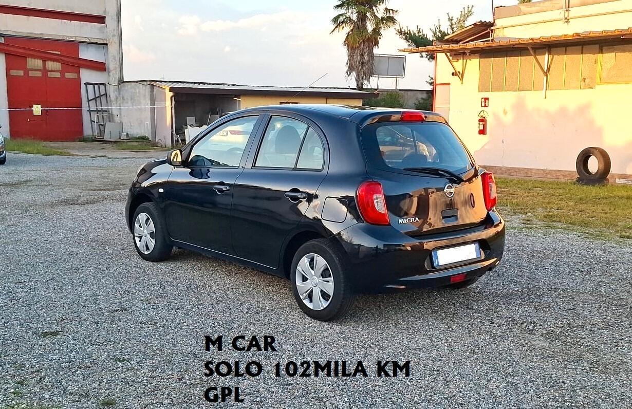 Nissan Micra 1.2 12V 5 porte GPL Eco Acenta