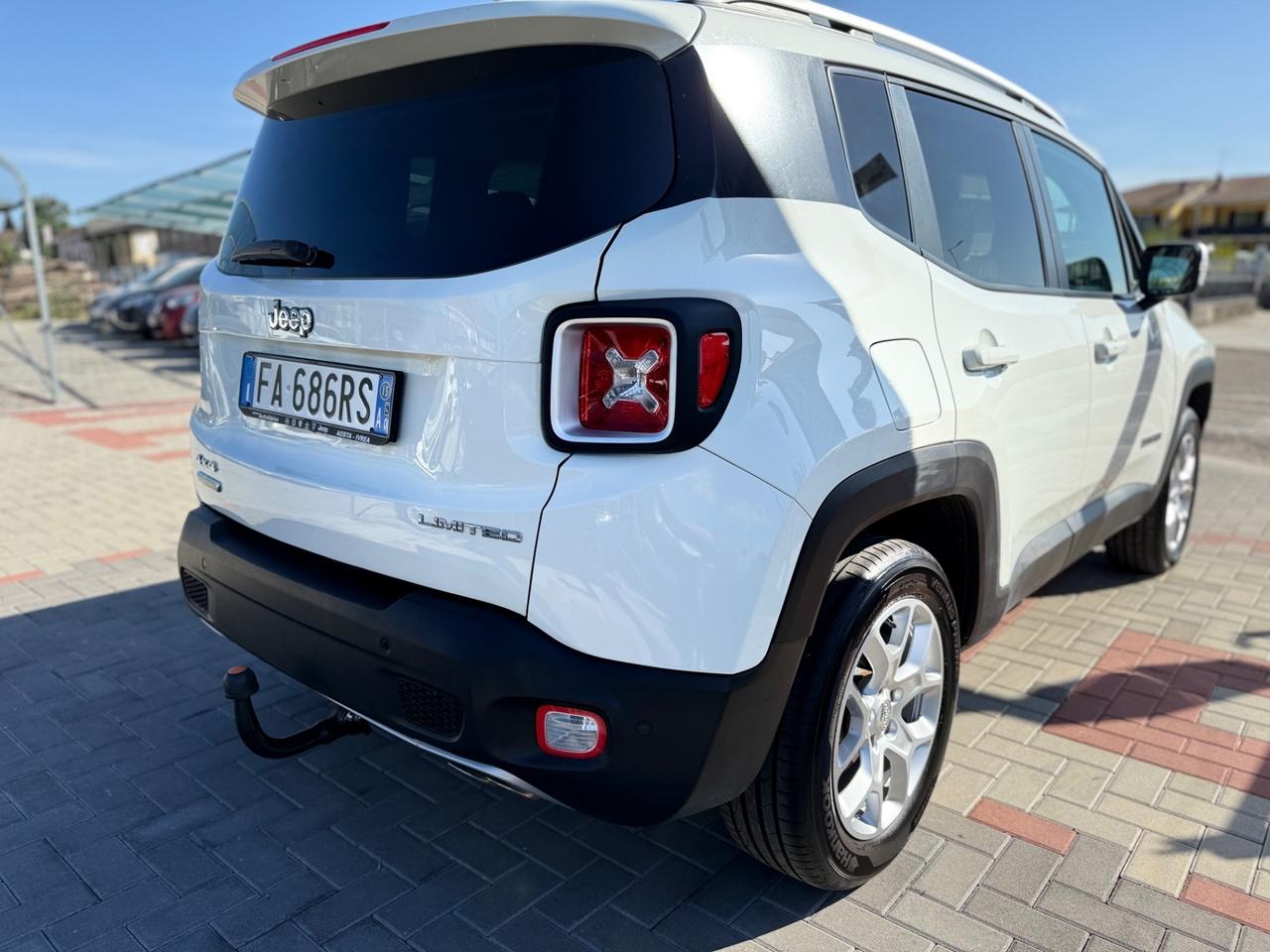 Jeep Renegade 2.0 Mjt 140CV 4WD Limited .GANCIO TRAINIO.EURO6