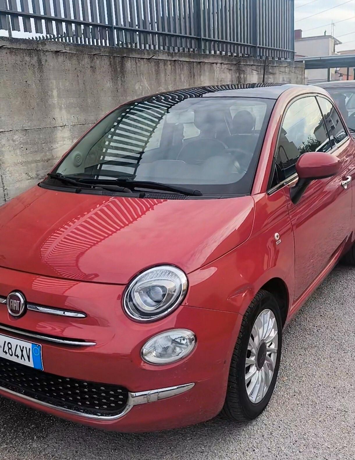 Fiat 500 1.2 Lounge tetto u-connect