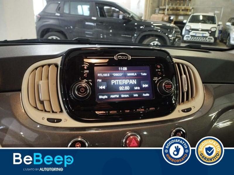 FIAT 500 1.2 LOUNGE S&S 69CV MY19