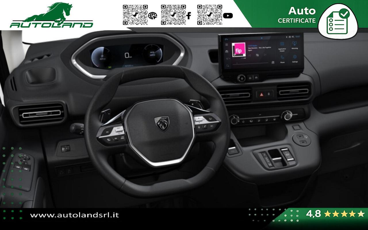 PEUGEOT Partner Diesel 1.5 130cv L2 automatico 3Posti *Iva Esposta*