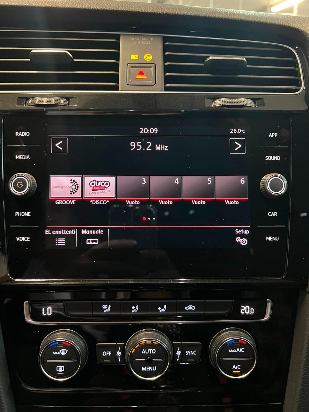 Volkswagen Golf GTI Performance 2.0 250 CV manuale