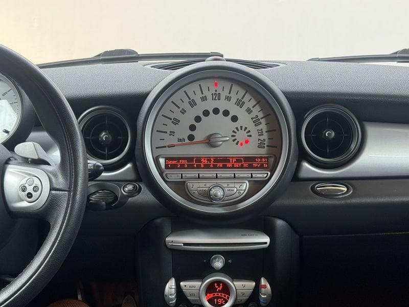 MINI Mini Mini 1.6 Cooper 120cv CAMBIO AUTOMATICO UNIPRO CRONOLOGIA TAGLIANDI NEOPATENTATI