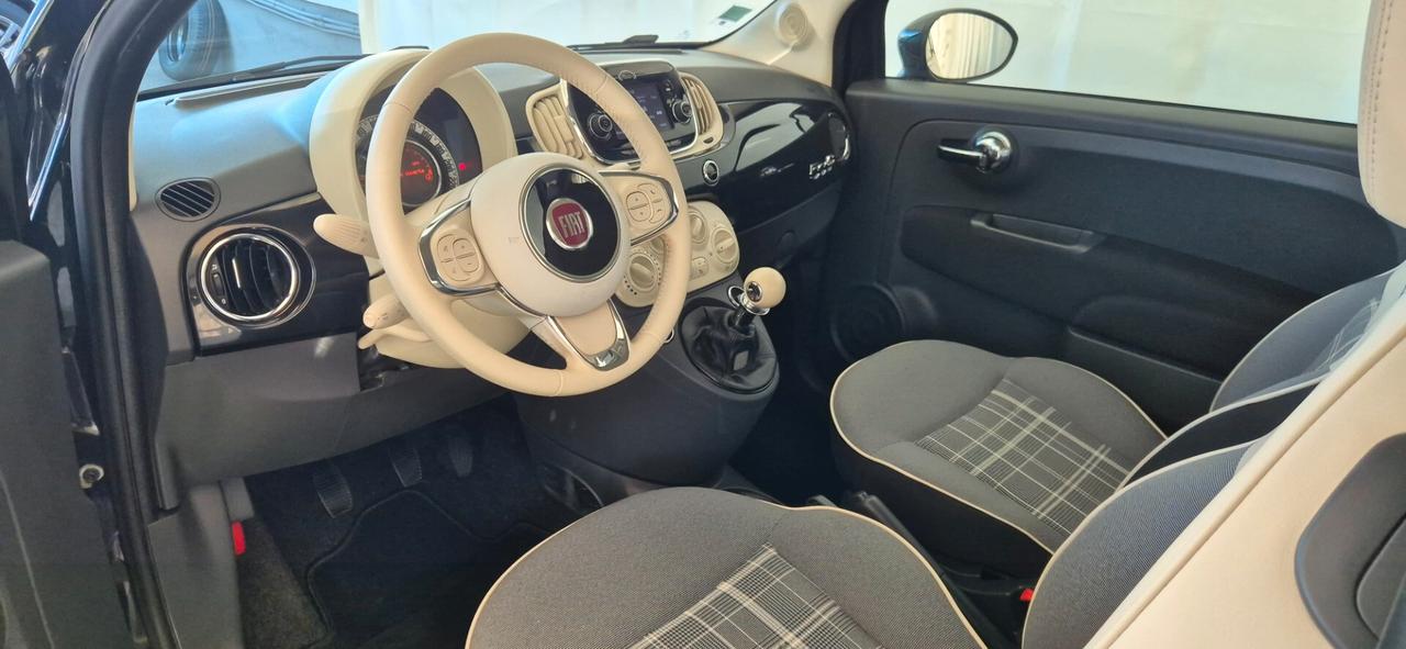 FIAT 500C BENZINA 1.2 69CV CABRIOLET 10/2017