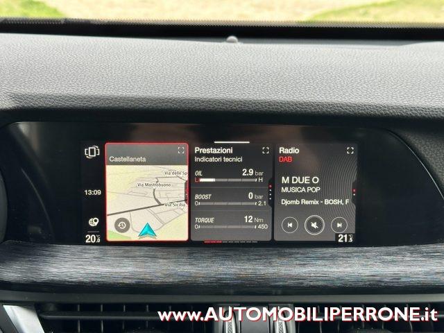 ALFA ROMEO Stelvio 2.2 TD 190cv AT8 Q4 (APP/LED/Navi/Retro)