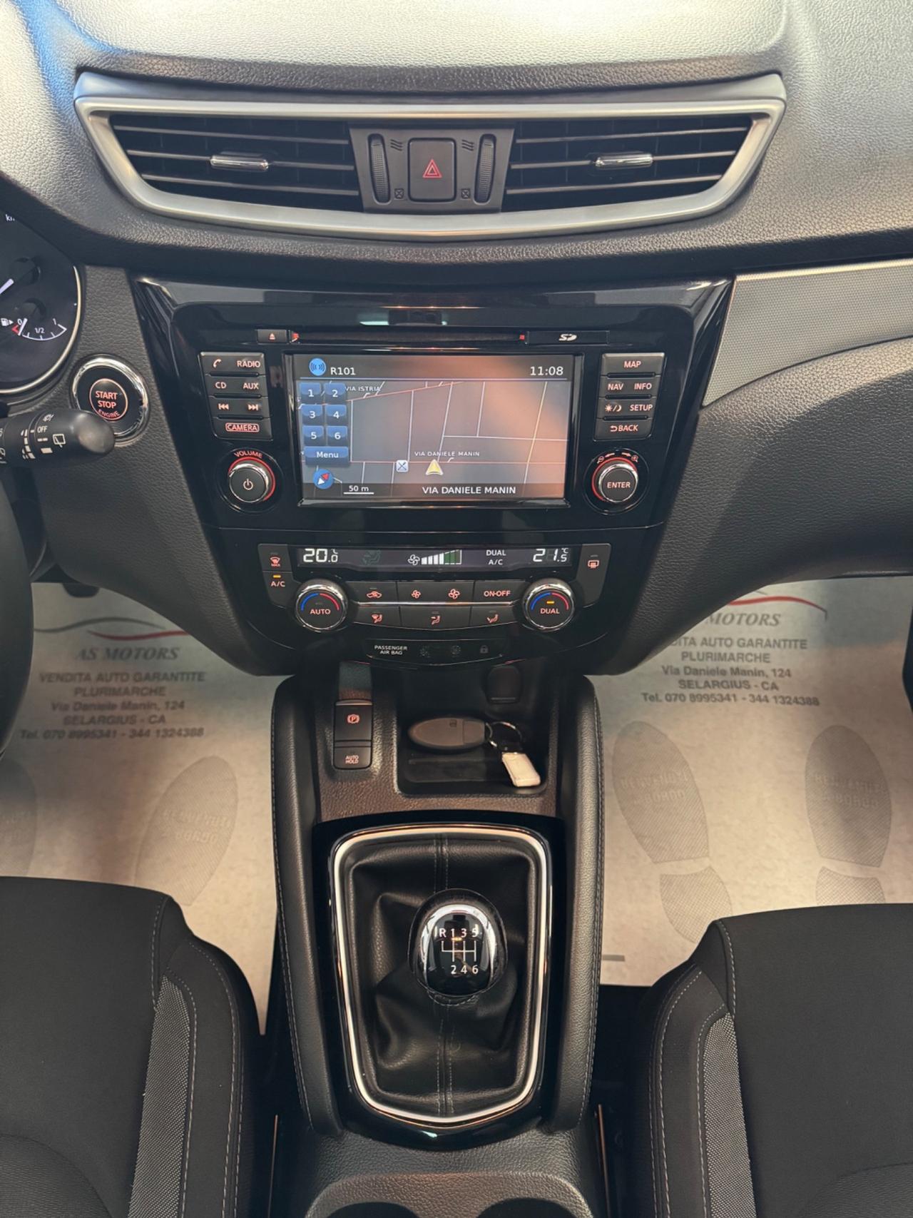 Nissan Qashqai 1.5 dCi 110 Cv Tekna Tetto Panorama