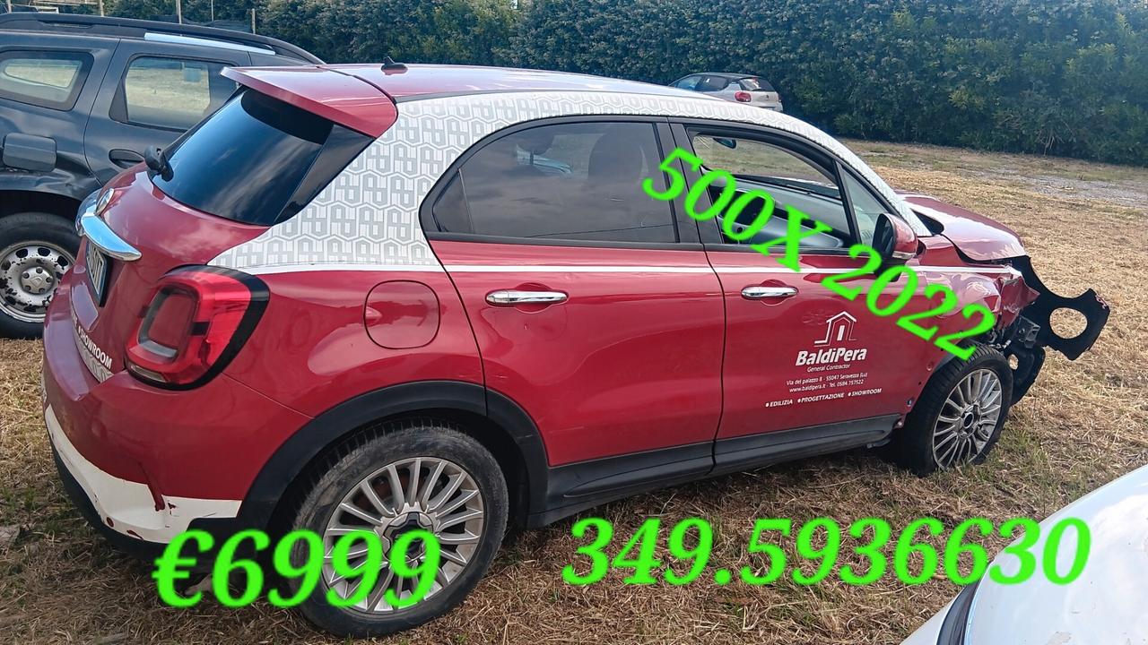 Fiat 500X incidentata sinistrata mondialcars 022
