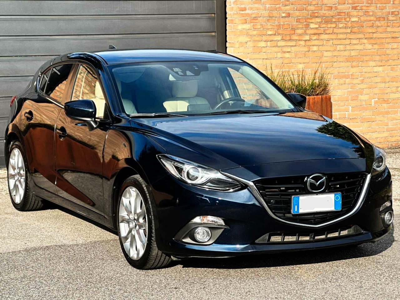 Mazda3 2.2d150cv-169.000km-Navi,Pelle,Led-Euro6-Full